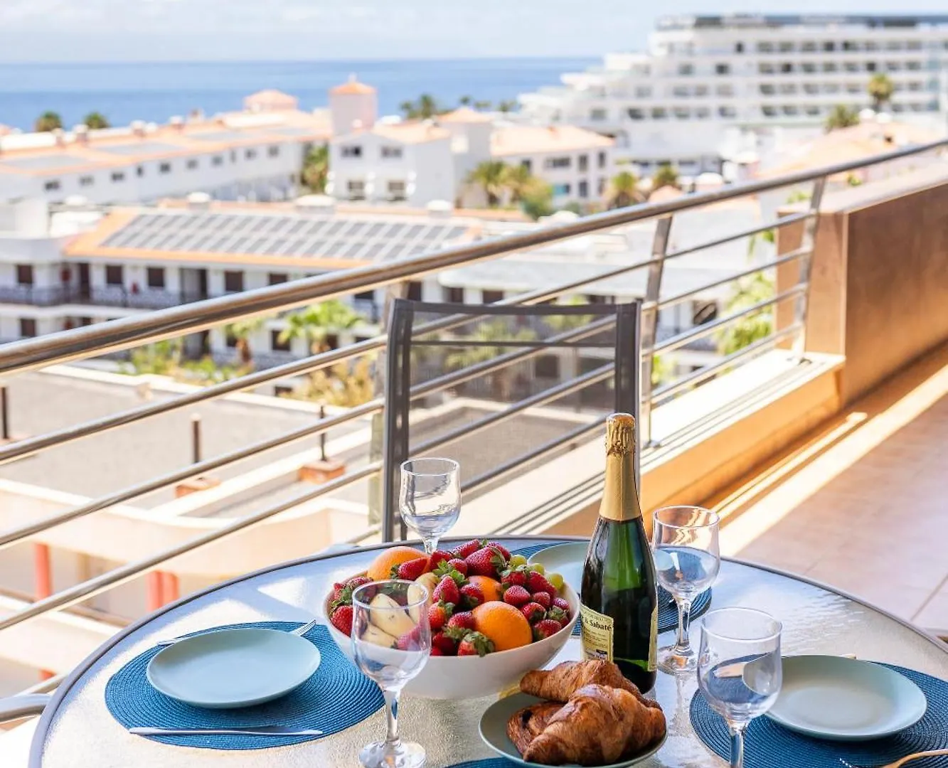 Lägenhet Top Floor Best Ocean View - Swimming Pool Puerto de Santiago