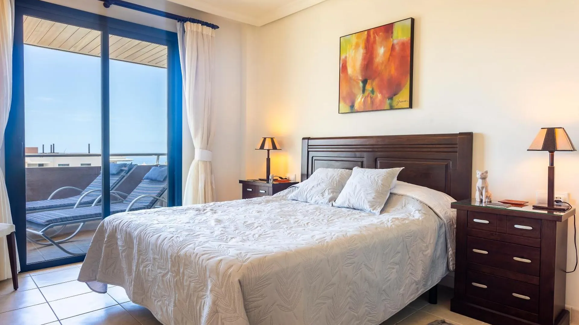 Lägenhet Top Floor Best Ocean View - Swimming Pool Puerto de Santiago